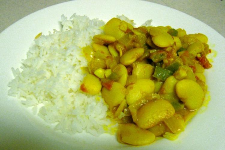 SIMPLE RICE AND PEAS RECIPE